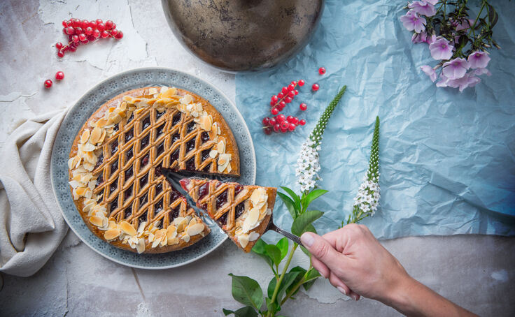 La famosa tarta Linzer Torte