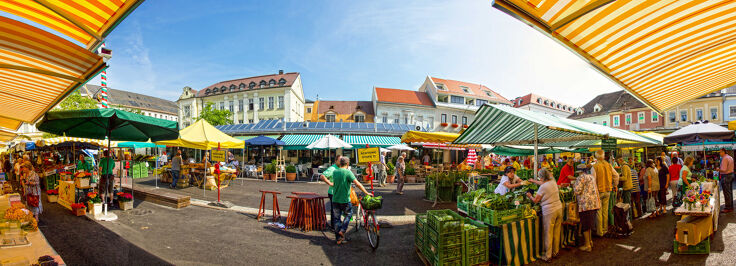 Markt in Klagenfurt am Wörthersee