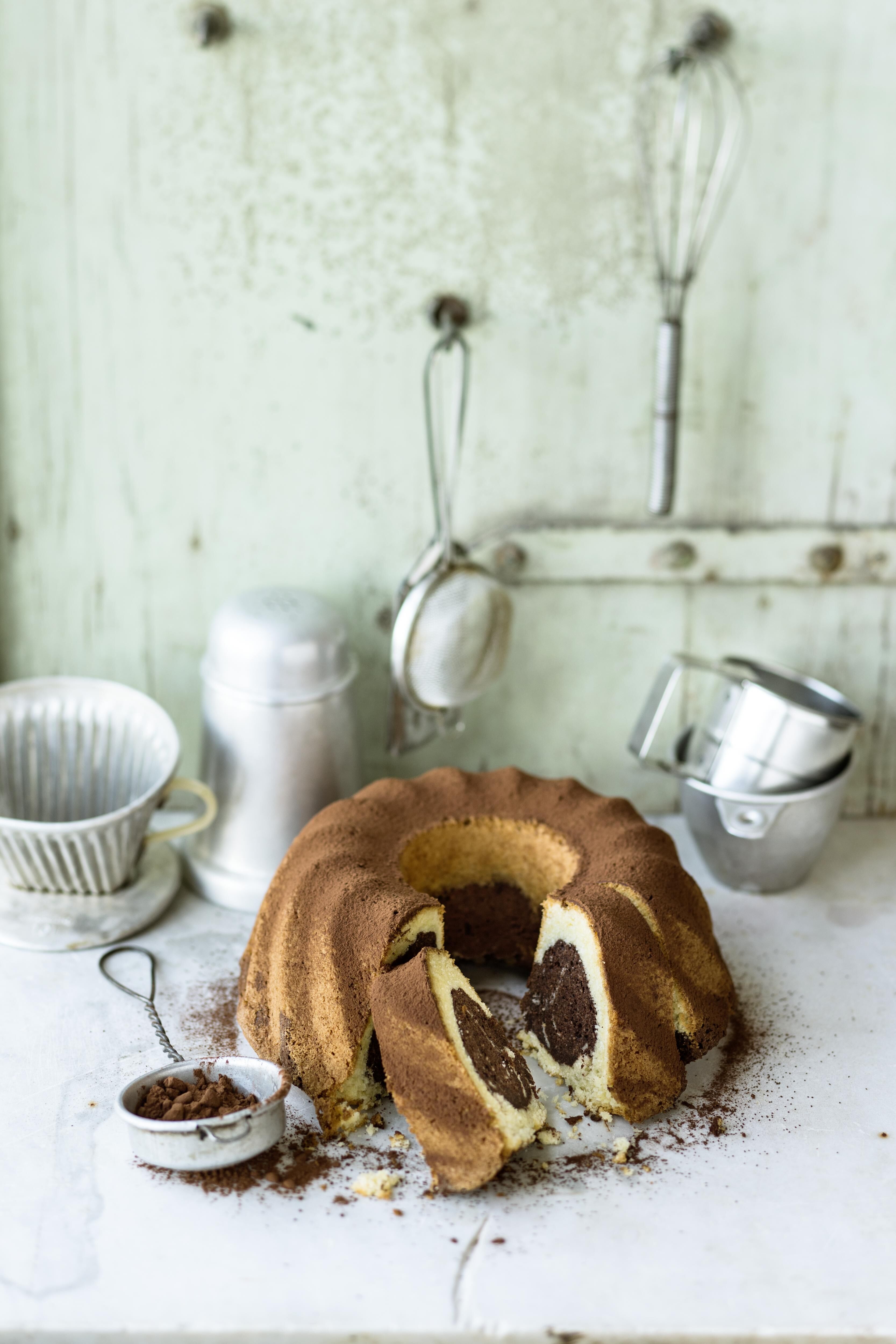 Receta: Marmorgugelhupf Receta: Marmorgugelhupf