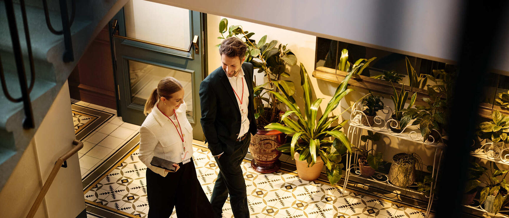 Meet in Austria – Guests at a conference hotel
