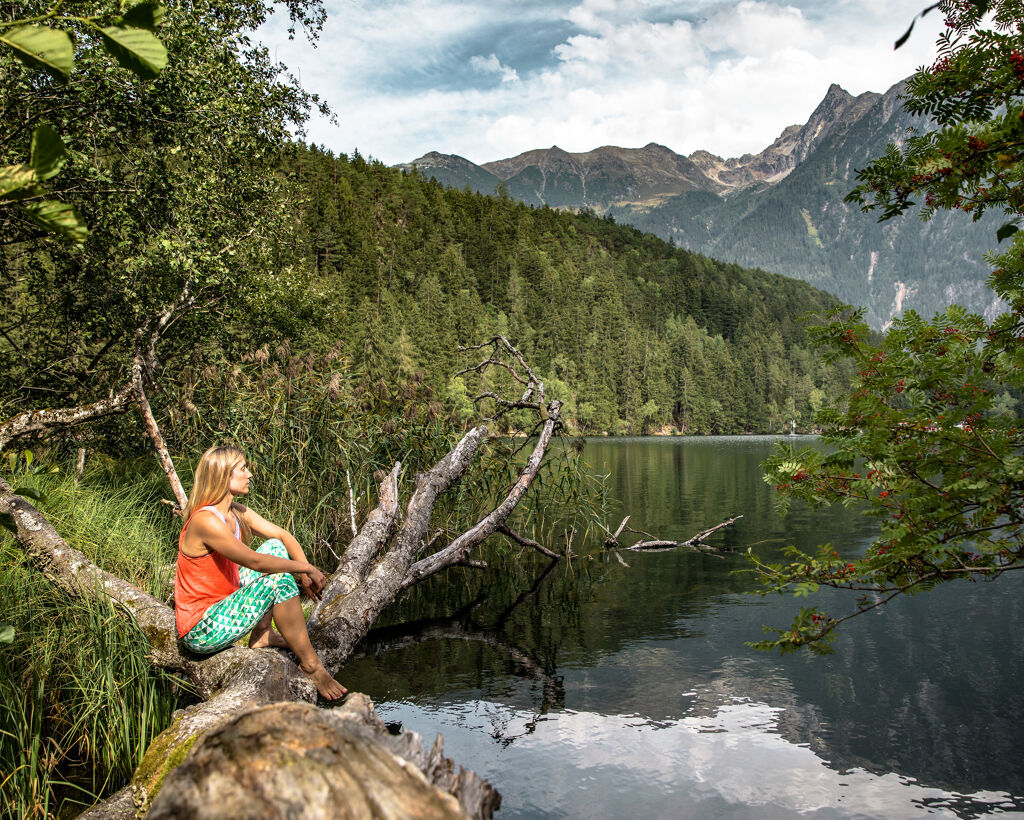 Enjoying Nature at Lake Piburger See in Tirol