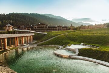 The Natural Swimming Lake at the Hotel Stanglwirt