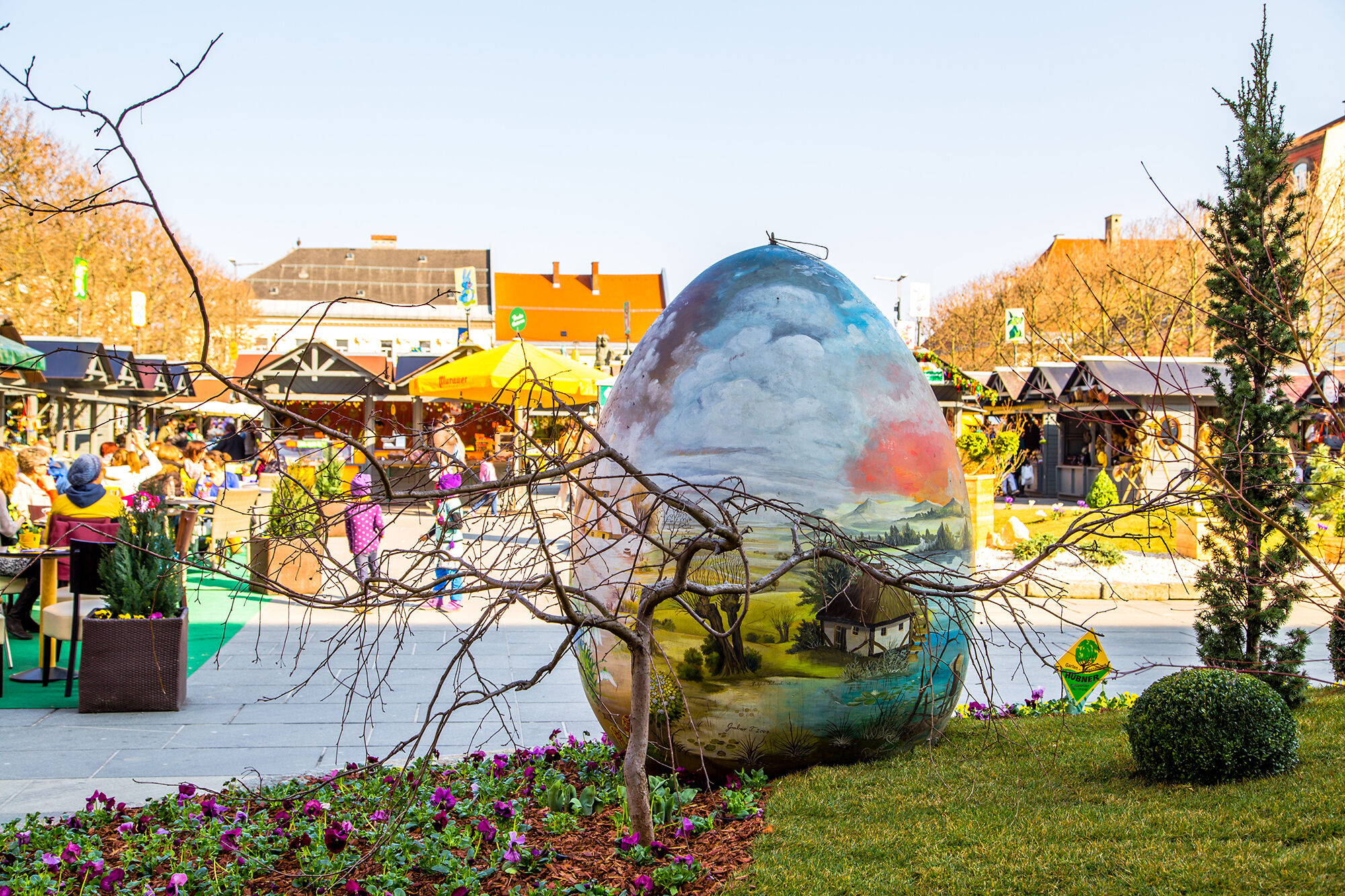 easter market in Klagenfurt am Wörthersee