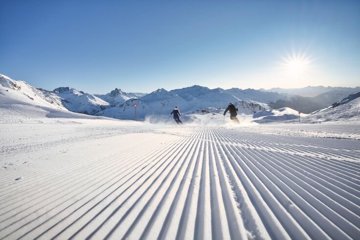 Skifahren in St. Anton am Arlberg