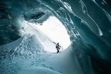 Pitztaler Gletscher Eishöhle