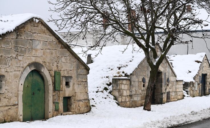 Purbach cellar lane