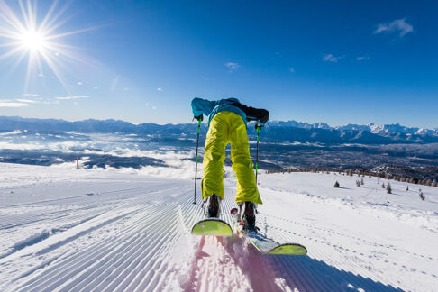 Villach region in the Gerlitzen Alpe