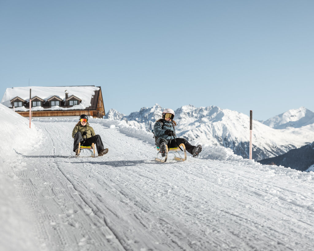 Rodelspaß in der Ferienregion TirolWest