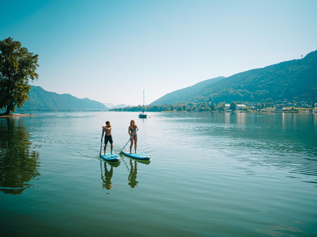 SUP fahren am Ossiacher See