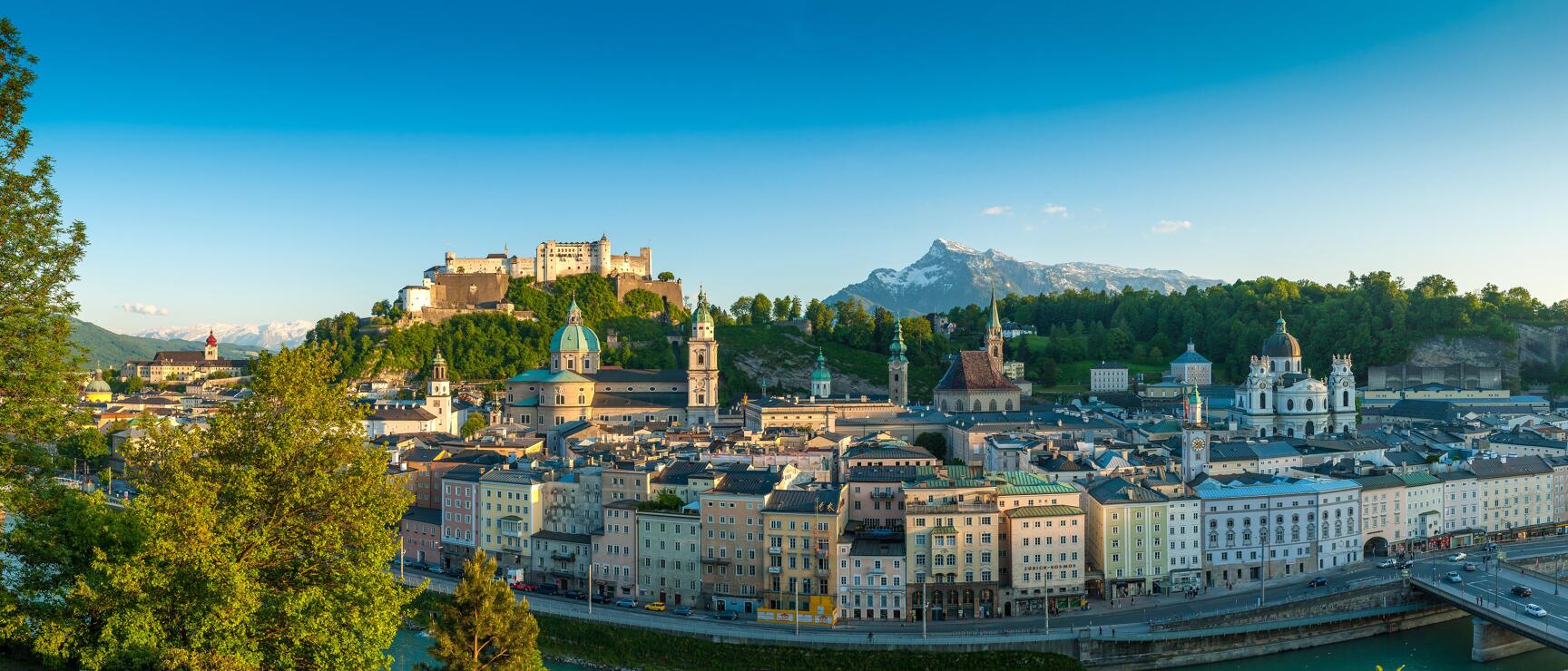 Vista di salisburgo