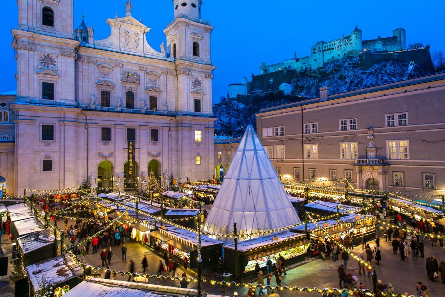 Christmas market in Salzburg