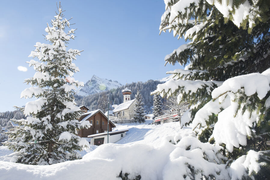 Sneeuwschoenwandeling in Gargellen, Montafon