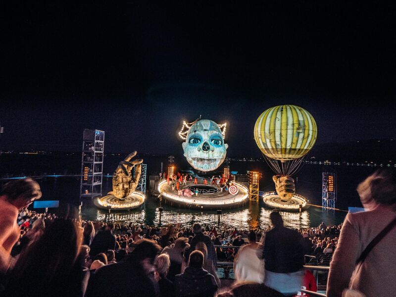 Bregenz lake stage