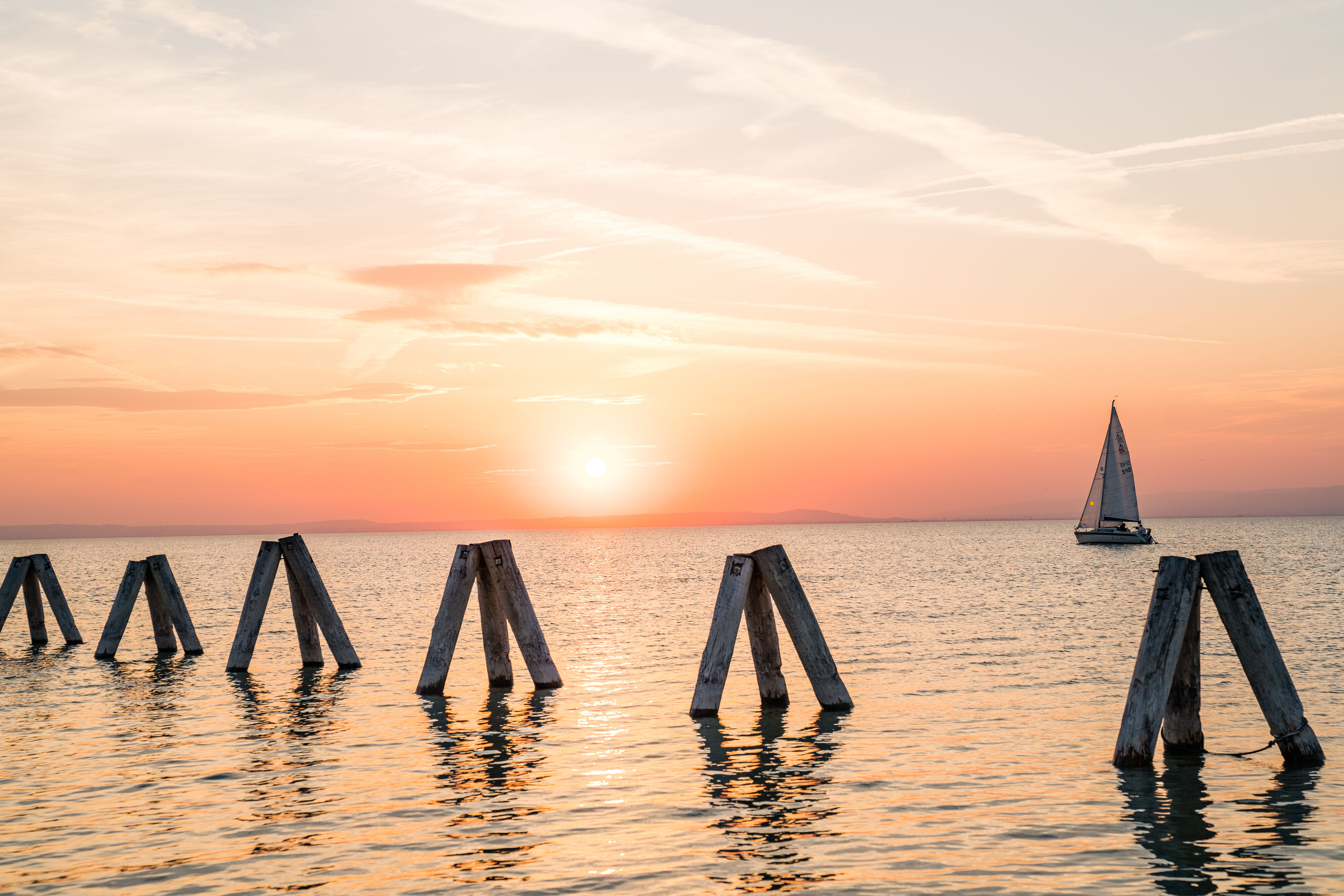 Sailing on Lake Neusiedl