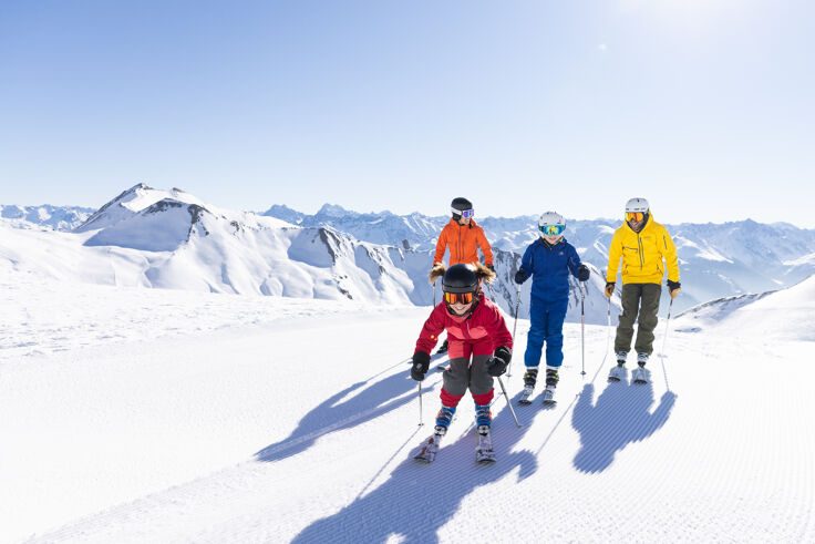 Serfaus-Fiss-Ladis - Ski start with the family at the Masner mountain