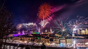 Fireworks Salzburg New Year's Eve