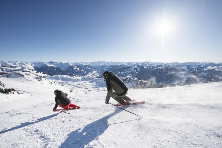 Skiing in Kitzbühel