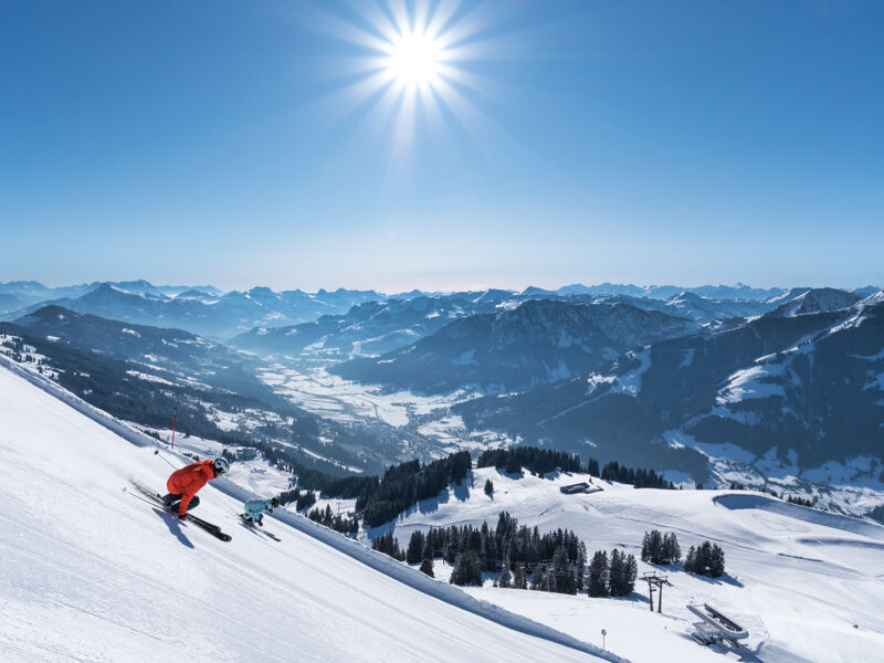 Jazda na nartach w SkiWelt Wilder Kaiser-Brixental