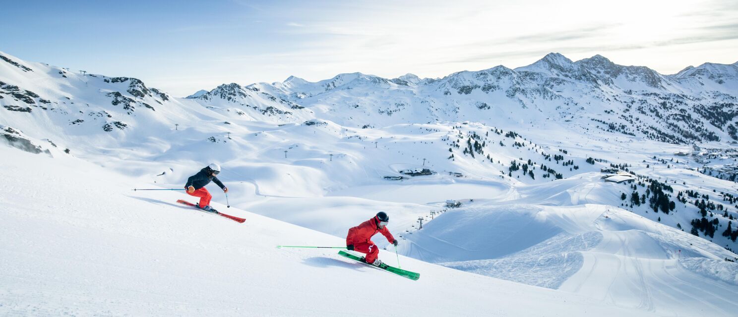 Narciarze w Obertauern