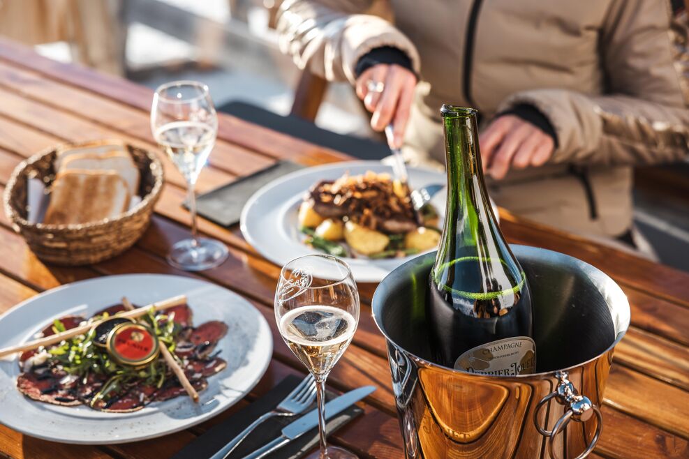 Gurgl ski area, culinary delights in Ötztal valley