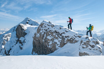 Skitour auf die Winterstaude im Bregenzerwald