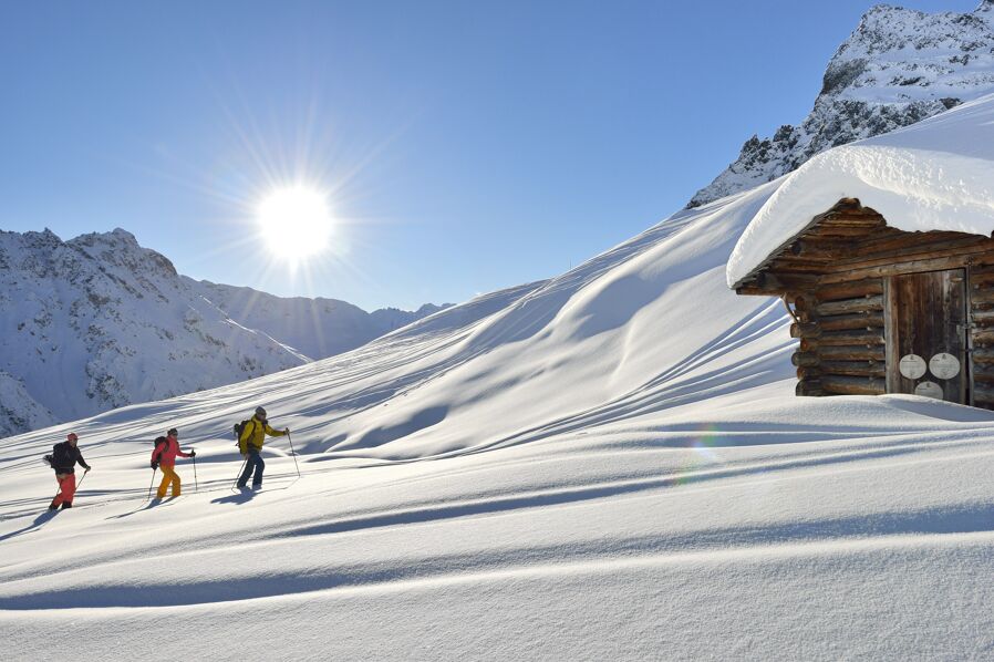 Sítúra Gargellenben, Montafon