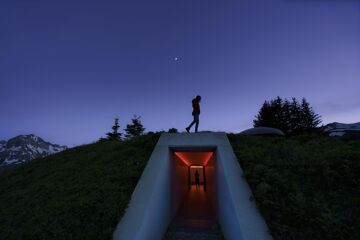 Skyspace Lech, art installation by James Turrell