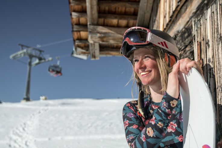 Na snowboardu ve Východním Tyrolsku!