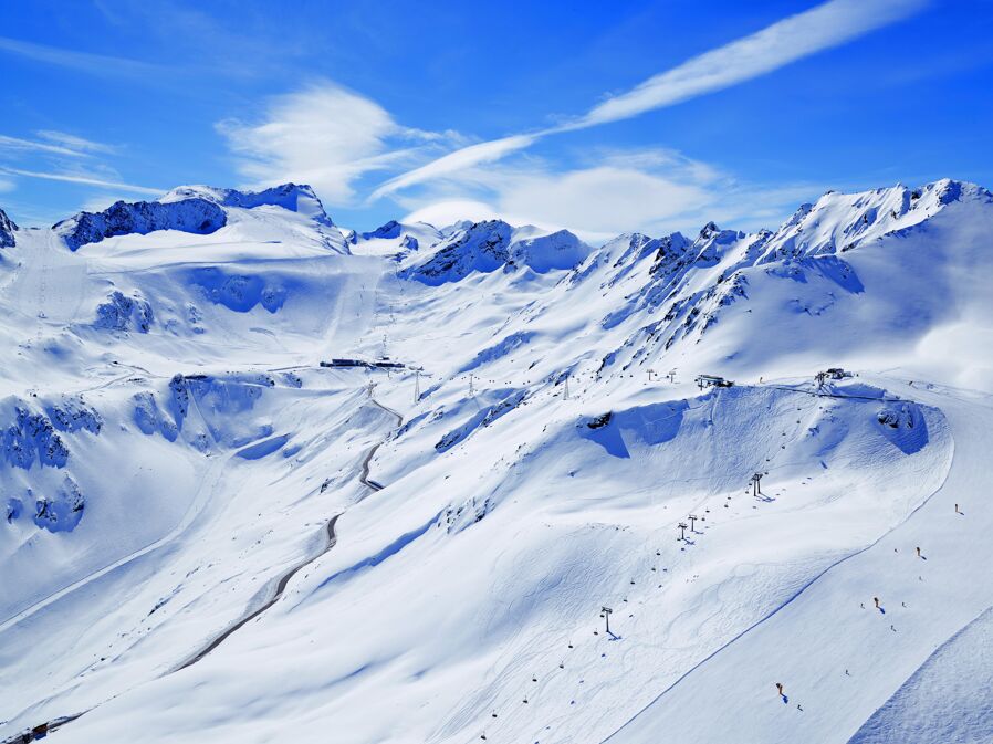 Sölden Gletscherskigebiet Rettenbachferner