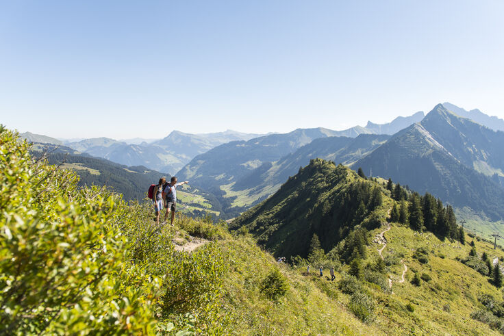 Summer in the Großes Walsertal valley