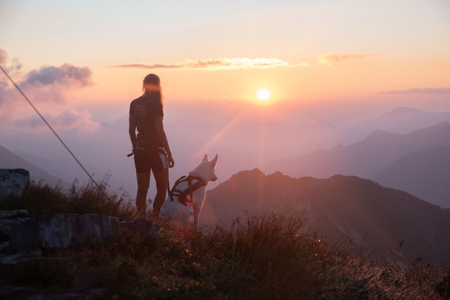 Sunrise in the Hohe Tauern National Park