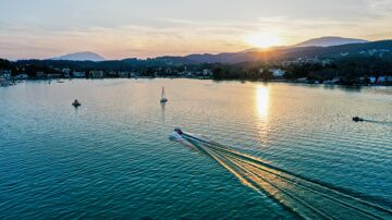 Sunset - Velden at Lake Wörthersee