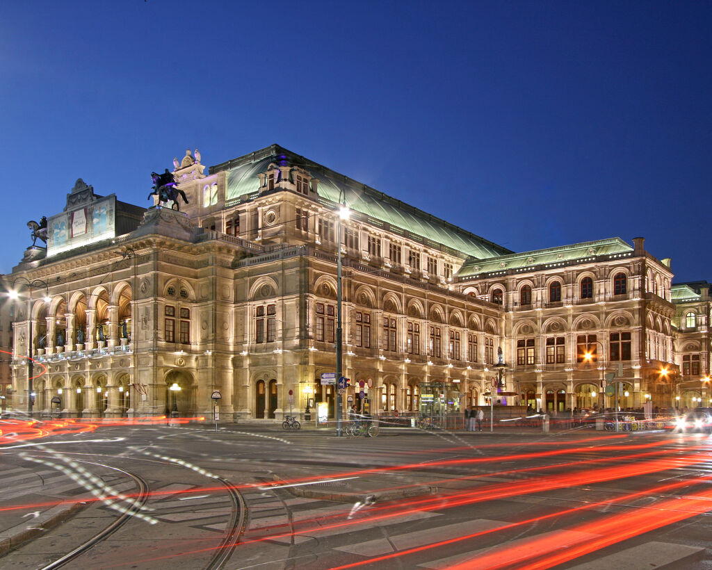 The magnificent Vienna State Opera