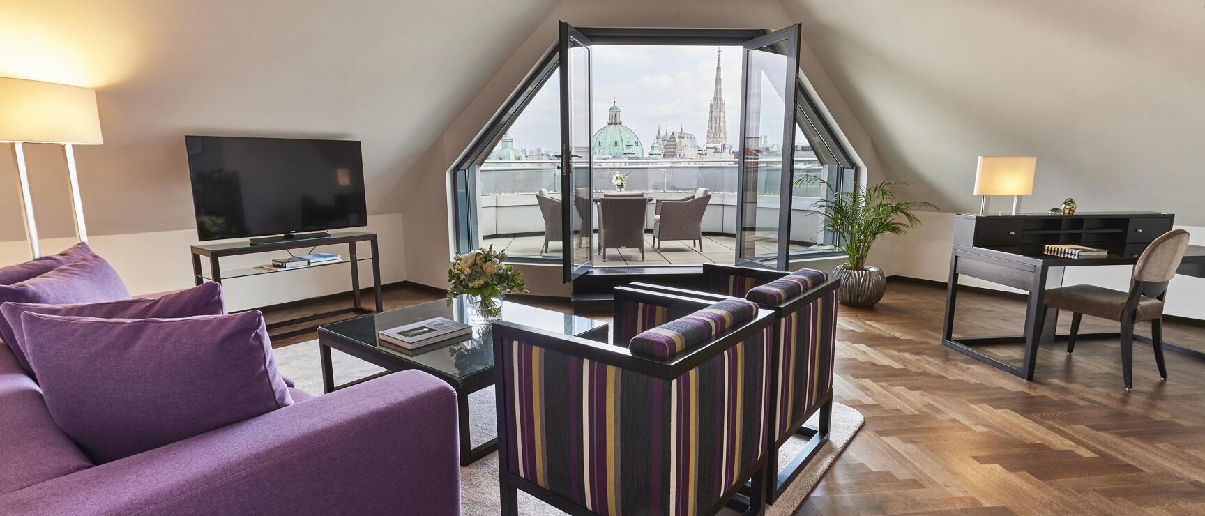 Steigenberger Hotel Herrenhof - Terrace Suite