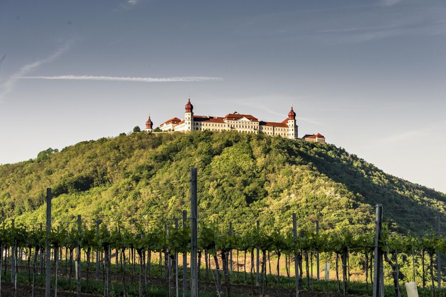 Göttweig Abbey in spring