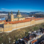 Stift Melk, Winteransicht