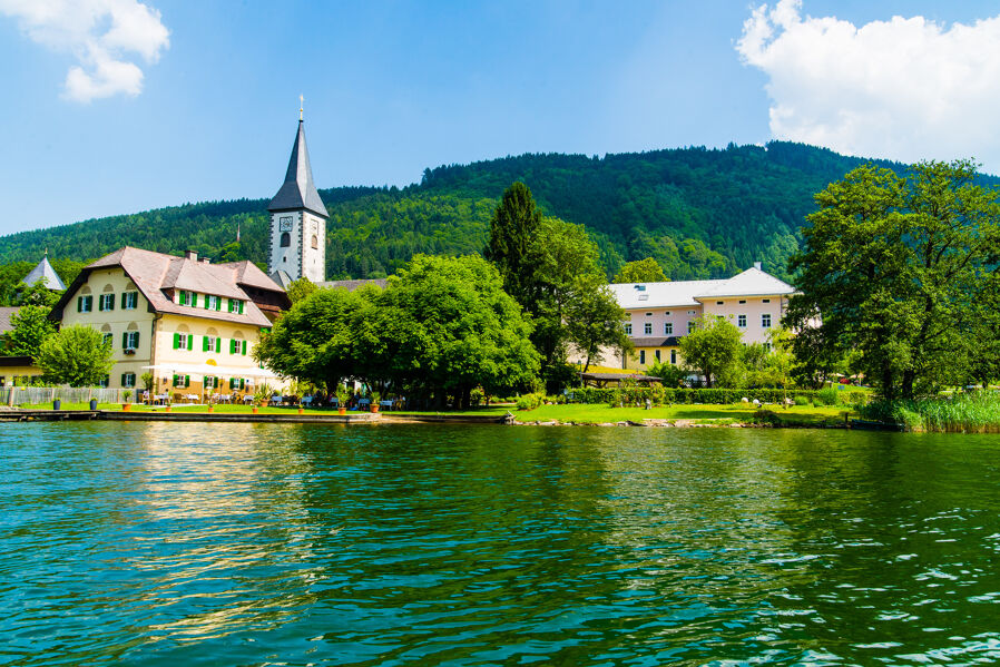 Ossiach - a small town on the lake