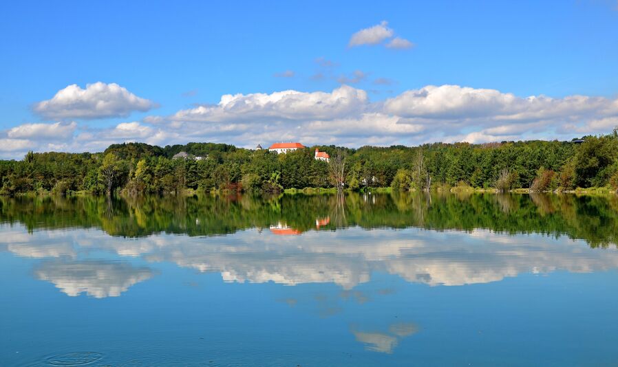 Viehofner lakes in St. Pölten