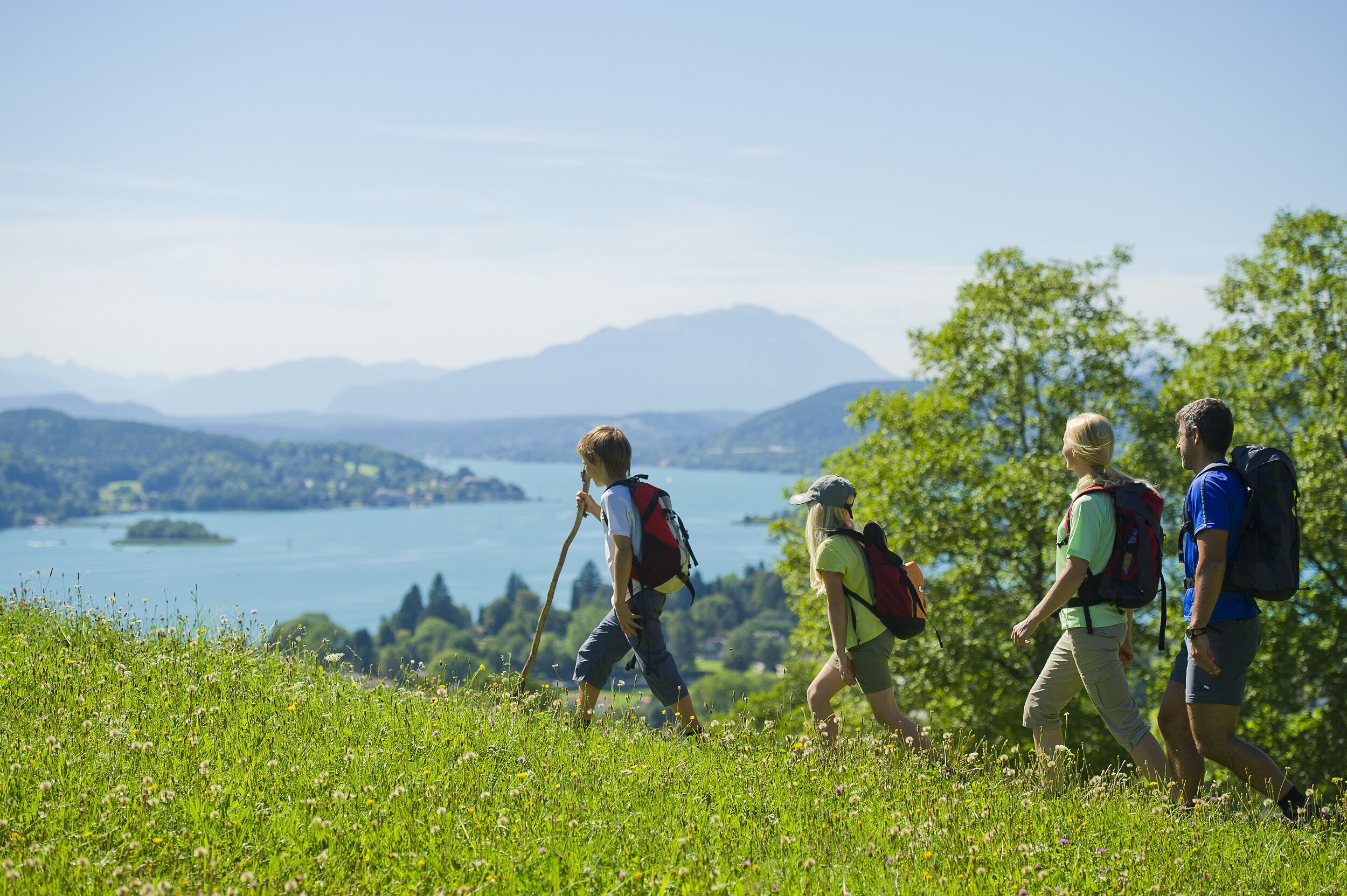 Wandern am See