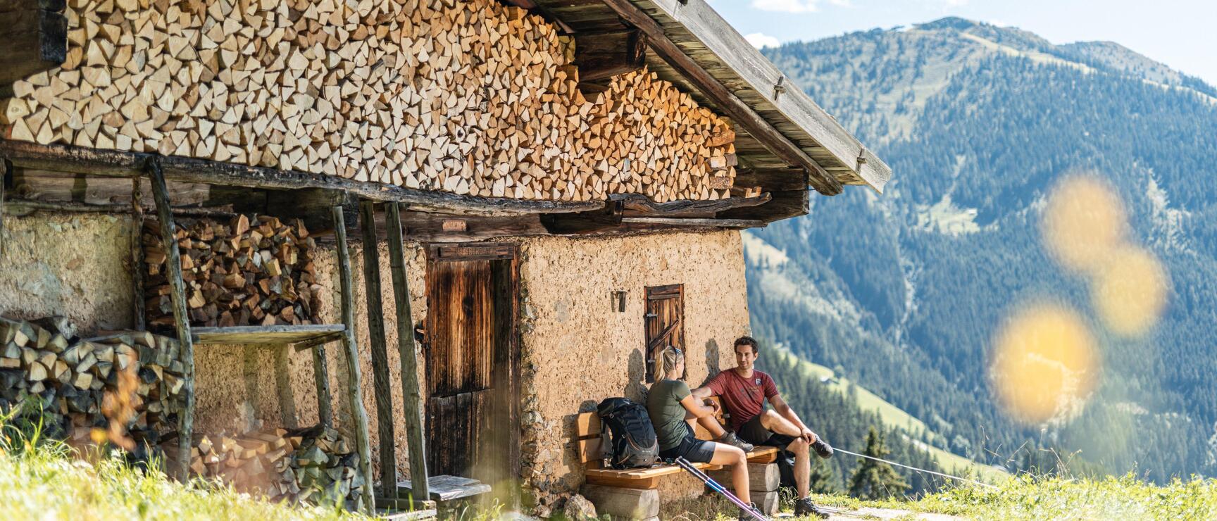 Randonnée dans l'Alpbachtal, Halsbergalm près du Hösljoch