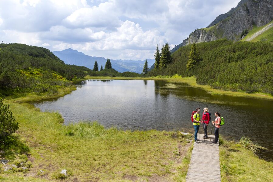 Hike to the European nature reserve Wiegensee