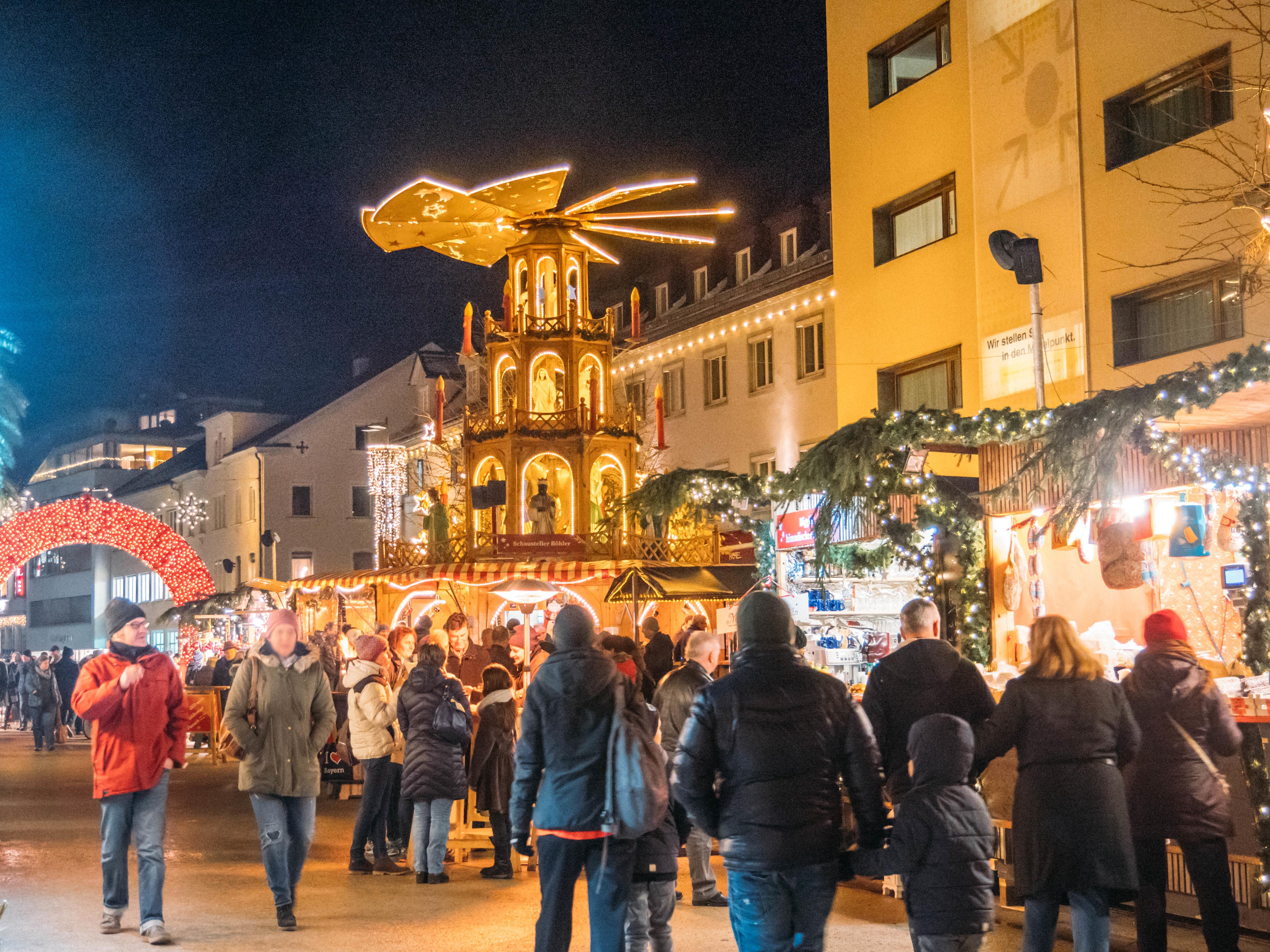 Christmas market in Bregenz