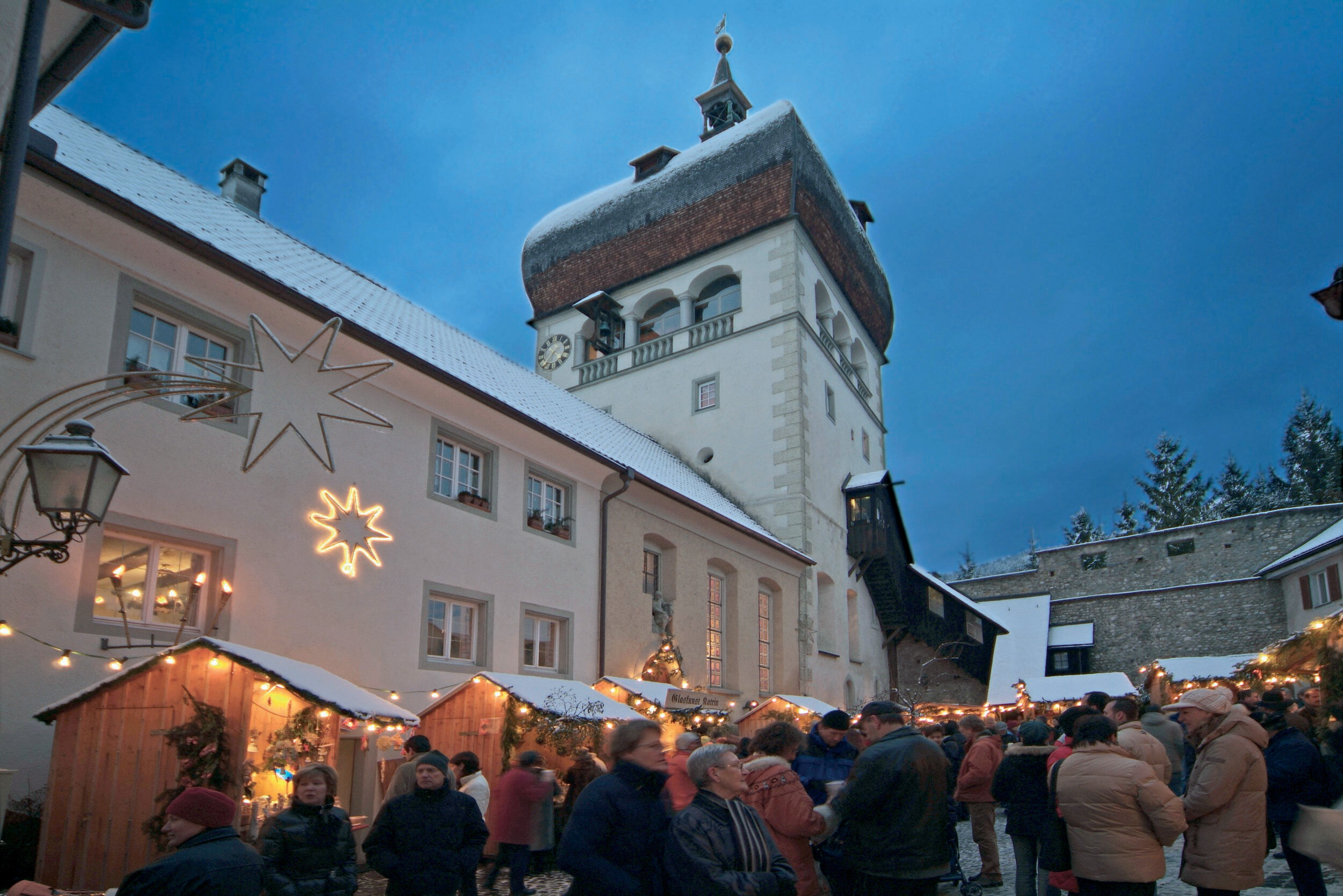 Weihnachtsmarkt in der Oberstadt Bregenz