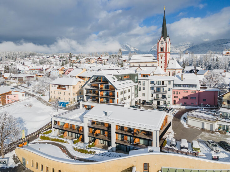 Az AlpenParks Carpe Solem apartmanház télen