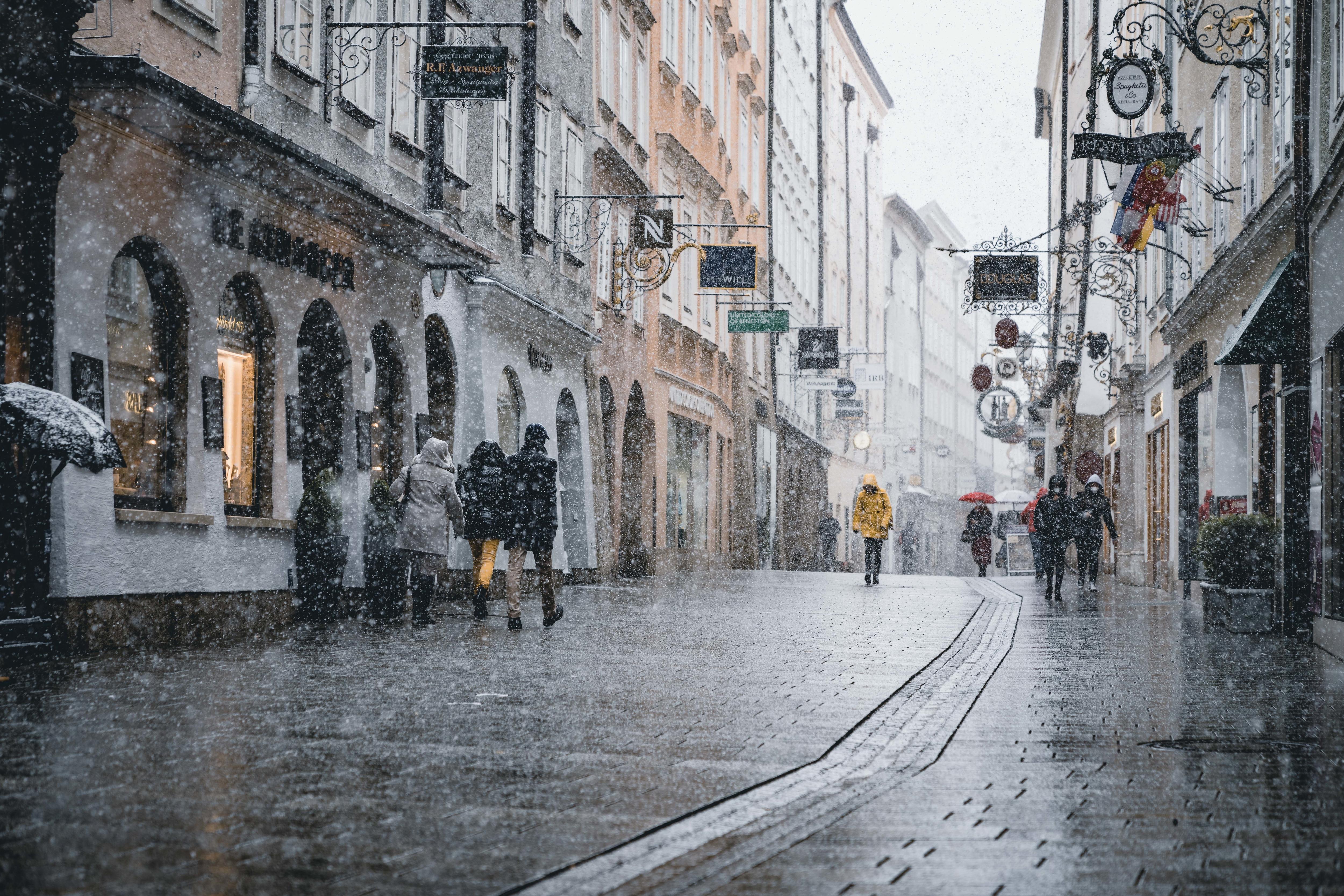 Winter in der Stadt