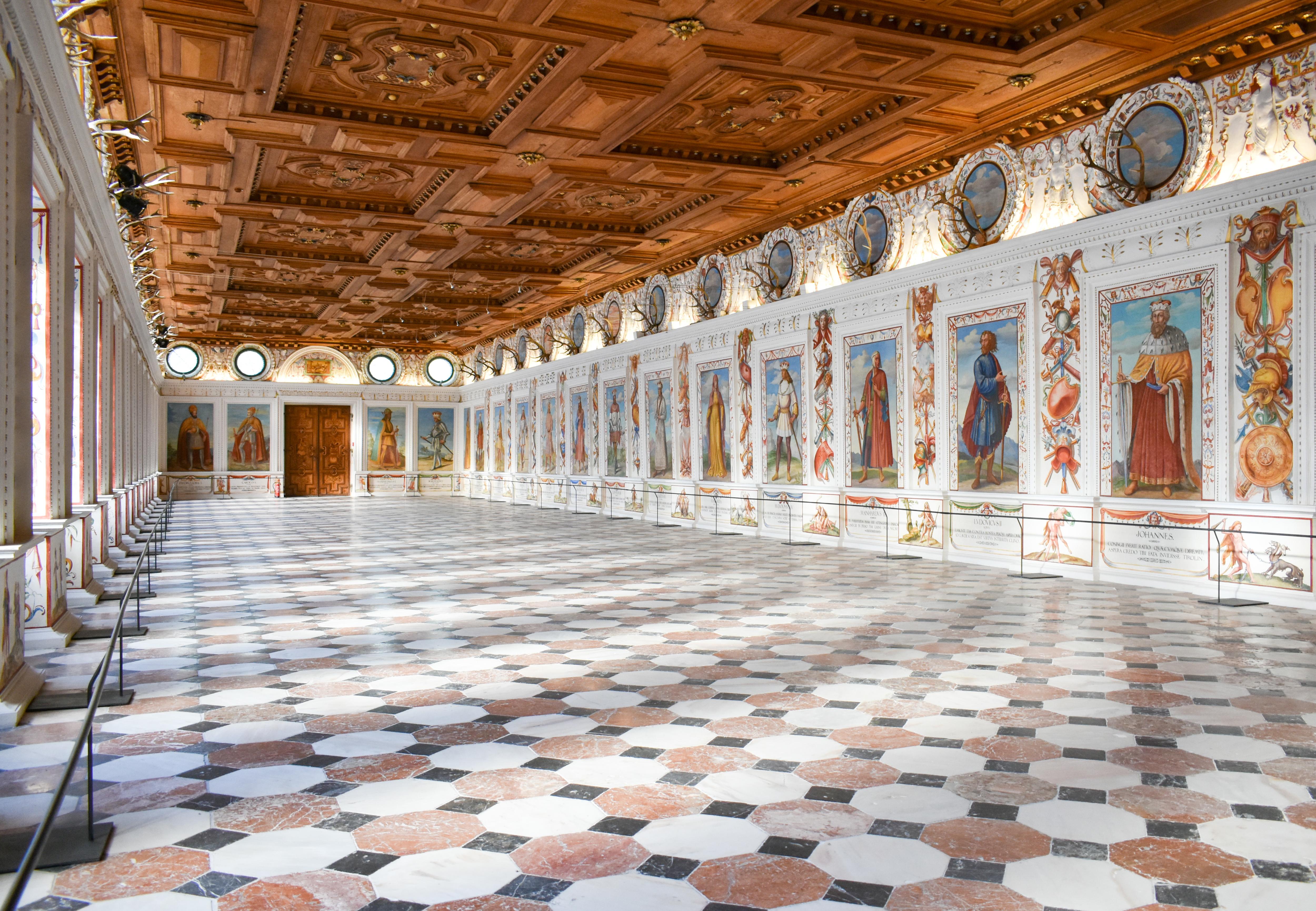 Winter in Innsbruck, Schloss Ambras Spanischer Saal