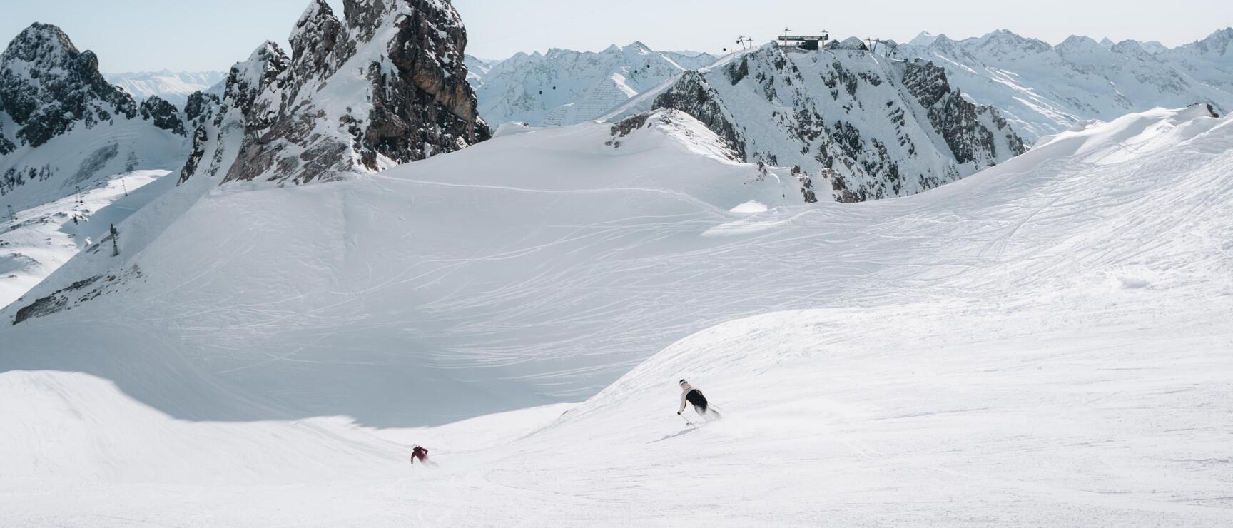 Skifahren in St. Anton am Arlberg