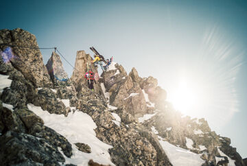 Klimmen in de winter, St. Anton am Arlberg