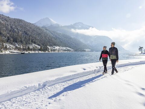 Winterspaziergang in Achenkirch am Achensee