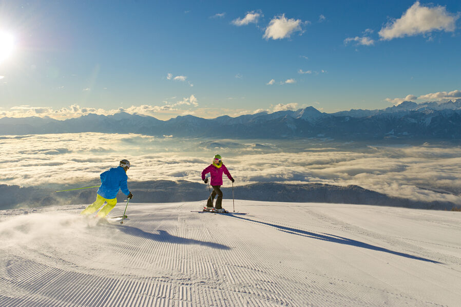 Skiing Gerlitzen